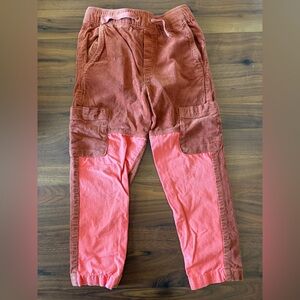 Funky Y2K Inspired Hanna Andersson Wide Pants Rust Salmon | 5